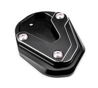 ECKBRJA Moto Cavalletto Piede Cavalletto Laterale Ingranditore Pad per CFMOTO 700MT 800MT 800MTX 650MT 650 800 700 per MT CF 800MT-X 2025 650TR-G Supporto cavalletto Laterale(Nero,1 pc)