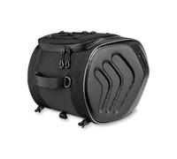 ECKBRJA Motociclo Borsa Sella Impermeabile Moto Borsa Posteriore Per Aprilia(MC135 Gray)