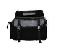 ECKBRJA Motociclo Borsa Sella Moto Per Suzuki DR 650 Impermeabile Per Bagagli(Nero)