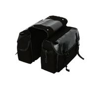 ECKBRJA Motociclo Borse Laterali Impermeabili Viaggio Per Suzuki DR 650(Nero 2)