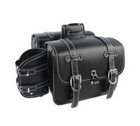 ECKBRJA Motociclo Per Suzuki Moto Universale SaddleBag Strumento Stoccaggio Per Borse Laterali Grande Capacità(Nero)