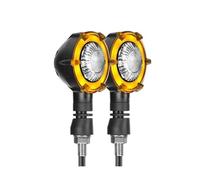 ECKBRJA Per Aprilia RS 660 125 Per Shiver 750 RS660 RS125 Luci Direzione Motociclette Sequenziali Lampeggianti 12V Indicatori direzione(Bianco,1 paio)