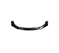 ECKBRJA Per Jaguar per XFL per XF per XE Auto Paraurti Anteriore Labbro Mento Spoiler Splitter Diffusore Copertura Protettiva Sintonizzazione Esterna Spoiler Anteriore per Auto(Nero Lucido)