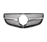 ECKBRJA per Mercedes per Benz Classe E Coupé W207 C207 E200 E250 E300 E400 E500 2014-2016 Griglia Paraurti Anteriore Griglia Anteriore dell'auto(Nero Argento A)