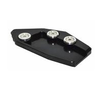 ECKBRJA per Suzuki per Skywave per Burgman 650 AN650 2004 2005 2006 2007-2018 Piastra Supporto Estensione Cavalletto Laterale Supporto cavalletto Laterale(Nero)