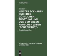 Eckhart Meister Eckharts Buch Der Göttlichen Tröstung Und Von (Copertina rigida)