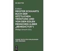 Eckhart Meister Eckharts Buch Der Göttlichen Tröstung Und Von (Copertina rigida)