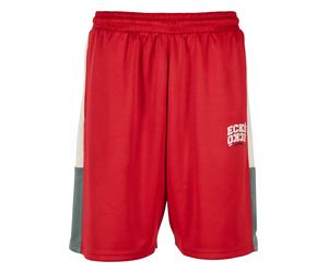 Ecko Unlimited Pantaloni 'Drap' grigio / rosso / bianco Uomo Ecko Unlimited 31-32