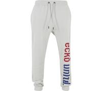 Ecko Unlimited Pantaloni 'Grande' blu / grigio / rosso Uomo Ecko Unlimited 31-32