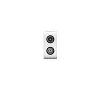 ECL4101WH PRESA DEMIX TV SAT CONNETTORE MASCHIO SERIE ELETTROCANALI LIFE BIANCO