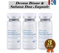 ECLADO Dream Biome Salmon DNA Ampolle 10ml 3EA Acidi Ialuronici Fiala K-Beauty
