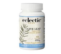 Eclectic Herb Olive Leaf 50 Capsule Integratore Alimentare Non-GMO