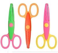 Eclet Set di 3 forbici a zig zag per bambini, forbici decorative per fai da te con diverse lame per artigianato, scrapbooking e progetti scolastici