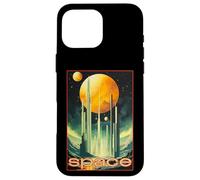 Eclipse 2023 | Annular Solar Retro Future Eclipse Design Tee Custodia per iPhone 16 Pro Max