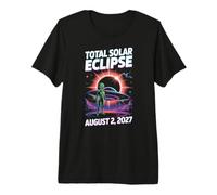 Eclipse Century 2 Agosto 2027 UFO Alieno Maglietta Premium