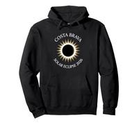 Eclipse Chaser Costa Brava Eclipse 2026 Astronomia Viaggio Felpa con Cappuccio
