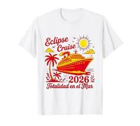 Eclipse Cruise 2026 Spagna Totalidad En El Mar Maglietta