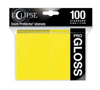Eclipse PRO Gloss Standard Card Sleeves: Lemon Yellow (100)