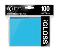 Ultra Pro E-15603 Eclipse Gloss - Maniche standard, confezione da 100, colore: Azzurro cielo