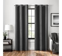 Eclipse Welwick - Tenda oscurante con chiusura magnetica per camera da letto (1 pannello), 101,6 x 160 cm, colore: nero