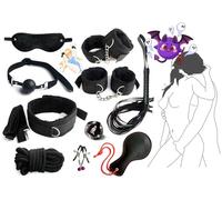 - - - Eclipsing Starlight, Blooming Confidence - Set Da Yoga In Nylon Nero Da 10 Pezzi, Regalo Originale Per Uomini E Donne
