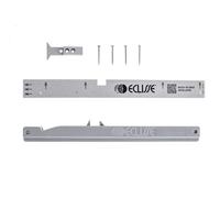 Eclisse Ammortizzatore Universale BIAS UP per Porte scorrevoli a Scomparsa (Grigio)