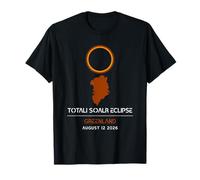 Eclissi di Eventi solari totali 2026 Il Percorso della totalità cosmica Maglietta