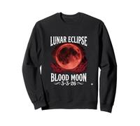 Eclissi lunare Totale 2026 Luna di Sangue 3 Marzo Felpa