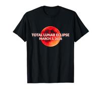 Eclissi lunare Totale 2026 Luna Rossa Sangue Eclissi 3 Marzo Maglietta