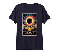 Eclissi Solare Totale 12 ago 2026 Islanda Maglietta Premium
