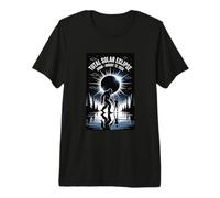 Eclissi Solare Totale 12 ago 2026 Spagna Bigfoot Alien Group Maglietta Premium