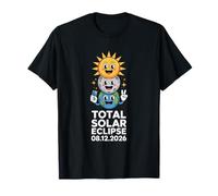 Eclissi Solare Totale 12 ago 2026 Totalità Maglietta