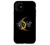 Eclissi solare totale Sole antico Ec Custodia per iPhone 11