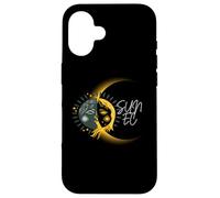 Eclissi solare totale Sole antico Ec Custodia per iPhone 16