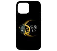 Eclissi solare totale Sole antico Ec Custodia per iPhone 16 Pro Max
