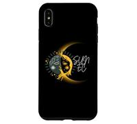 Eclissi solare totale Sole antico Ec Custodia per iPhone XS Max