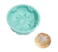 Eclove Tortiera A Forma Di Fiore, Stampi Da Forno In Silicone 3d, Antiaderenti E Rilascio Rapido Tortiera Silicone Diy Per Feste, Muffin, Torte, Pane, Crostate, Flan, Crostate, Pagno