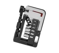 ECMQS Bici da strada Strumento di piccole dimensioni multifunzionale | Bici da strada Set chiave esagonale cacciavite Bit Tool Portatile Precisamente Ciclismo Multifunzione Facile