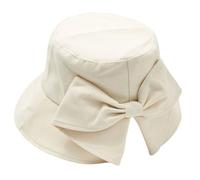 ECMQS Cappello da sole con visiera in cotone a tesa rivolta verso il basso | Design in cotone con spacchi sul retro, per capelli lunghi, viaggi, passeggiate, vacanze e tempo caldo
