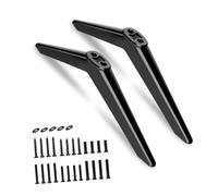 ECMQS Cavalletto a due gambe per RTU5540 RTU5540-D B | Coppia di supporti da tavolo neri, confezione di viti incluse, visualizzazione della sala riunioni