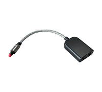 ECMQS Cavo splitter per home theater | Adattatore ottico da 1 a 2 Toslink da 22,5 cm con formato Plug and Play per l'installazione di ricevitori e armadietti