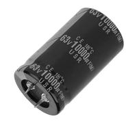 ECMQS Condensatore elettrolitico sonoro 10000uF 63V per isolamento, 30x50 | Condensatore elettrolitico per amplificazione del suono per regolamentazione dell'accumulo di energia, 35 x 50 mm, 35 x 50 mm