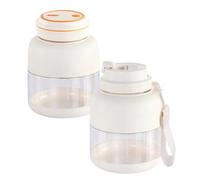 ECMQS Coppa di miscelazione del controsoffitto, portatile domestico, 800ML | Frullatore da banco per frullati, spremiagrumi portatile elettrico, ricaricabile senza fili, miscelatore per frutta