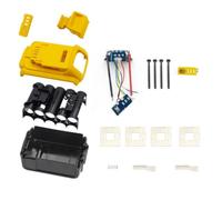 ECMQS Custodia per batteria nera per kit di attrezzi, 10 nodi | Shell Rebuild alloggiamento con circuito, piastre, viti
