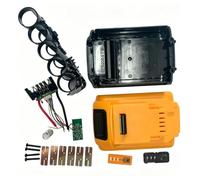 ECMQS Custodia per batteria nera per kit di attrezzi a batteria, 5 nodi | Shell Rebuild alloggiamento con circuito, piastre, viti
