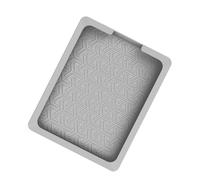 ECMQS Custodia piatta in silicone per antenna V5 Panel Wraparound, grigio | Interno geometrico, posizionamento libero