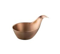 ECMQS Distributore di liquidi in acciaio inox 304 con oro rosa | Contenitore per condimenti con beccuccio per mangiare e servire, essenziale per la cucina