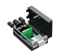 ECMQS Duty RS232 a RS485 - Adattatore per trasmissione dati, 1200 m, protezione da sovratensioni, automazione industriale, adattatore industriale