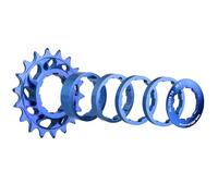 ECMQS Forza Biciclette Volano 18T Single Speed Bike Freewhee Biciclette Cassette Cogs Accessori Ciclismo Facile da Usare Accessorio Ciclismo