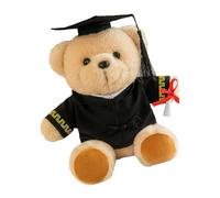 ECMQS Giocattolo a forma di orso dei cartoni animati, nero e bianco | Cappello da addio al celibato, regalo di laurea per scuola, souvenir fotografico 2026